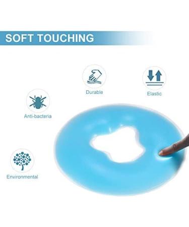 Yosoo Soft Silicone Face Pillow Massager for Salon Skin Care - Blue - Buy Online on GoSupps.com