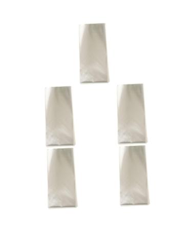 OUNONA 500 Pcs Clear Cellophane Bag Christmas Bags Party Favor Transparent Cellophane Bags Cellophane Xmas Bags Drawstring Organza Bags Large Self Sealing Bags Wrapping Bag Gift Film Bag As Shownx5pcs mediumx5pcs