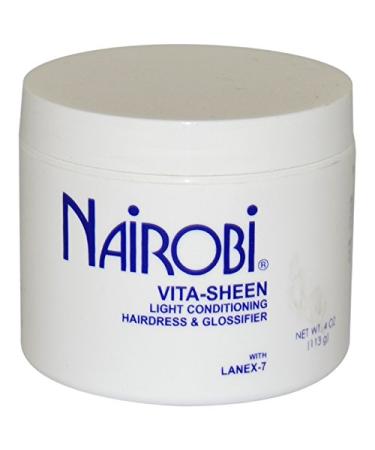 Nairobi Vita-sheen Light Conditioning Hairdress and Glossifier 4 Ounce