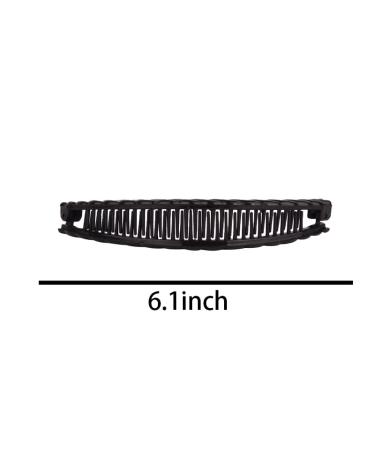 Banana Clips Hair for Thick & Fine Hair - Fishtail Hair Clip and Ponytail Holder for Women and Girls - Buy Online on GoSupps.com