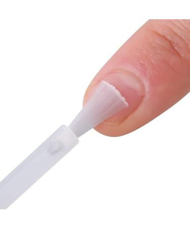 Uspeedy 100pcs Dip Powder Liquid Brushes Set - White | Nail Dipping Powder Replacement Brush | Nail Polish Applicator - Buy Online on GoSupps.com