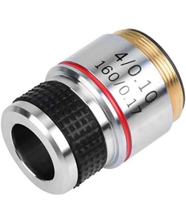 4X 185 Biological Microscope Achromatic Objective Lens 160/0.17 for Optical Instruments Conversion Objective Lens - Buy Online on GoSupps.com
