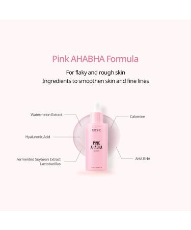 NACIFIC Pink AhaBha Triple Set (Toner 150ml, Serum 50ml, Cream 50ml) AHA, BHA, Watermelon extract Glow Moristurizing Hyaluronic Acid - Buy Online on GoSupps.com