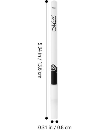 WOONEKY 20 Pcs Lying Silkworm Eyeliner Professional Eyeliner Pencils Makeup Eyeshadow Gel Wooden Pole White - Buy Online on GoSupps.com