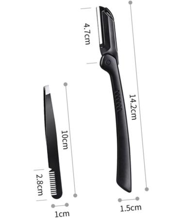 FOMIYES 12 Sets Eyebrow Shaver Tweezers & Razor - Ultimate Eyebrow Trimmer Kit for Flawless Brows | Fast International Shipping - Buy Online on GoSupps.com