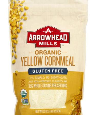 Arrowhead Mills Organic Yellow Cornmeal, 22 Ounce