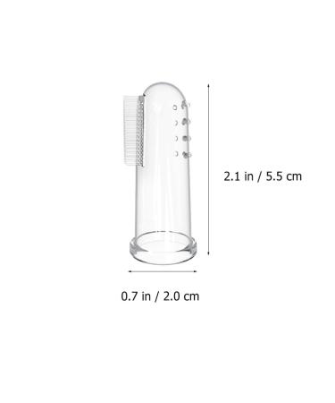 Kisangel Baby Finger Toothbrush Set - Oral Hygiene Care for Kids, Newborns, Toddlers, and Pets - Buy Online on GoSupps.com