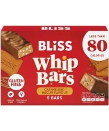 Bliss Whip Bars Caramelised Biscuit x2 and Lemon x2 Packs with Kitchenfella Healthy Eating Challenge - Buy Online on GoSupps.com