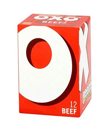 6X Oxo 12 Beef Stock Cubes 71g