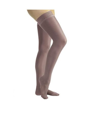 BSN Medical JOBST UltraSheer Thigh High Compression Stockings - 15-20 mmHg Lace Silicone Top Band Closed Toe X-Large Petite Classic Black - International Shipping Available - Buy Online on GoSupps.com