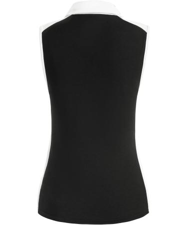 JACK SMITH Women's Sleeveless Golf Polo Shirt - Black XX-Large - Buy Online on GoSupps.com