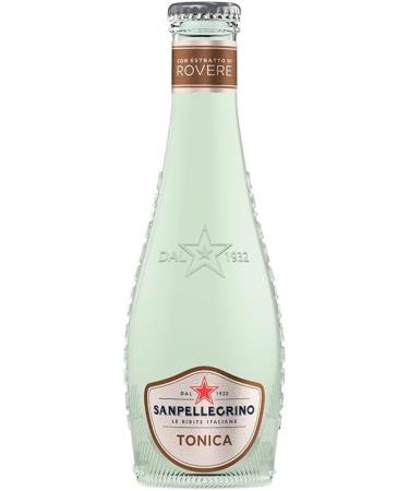 San Pellegrino Silver Soft Drinks Pack of 24 + Tonica Rovere Disposable Glass Bottle 20 cl - Buy Online on GoSupps.com
