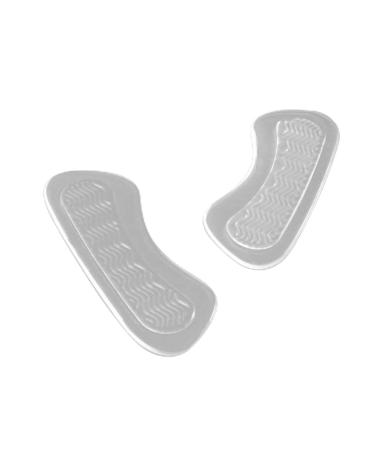 FOMIYES 3 Pairs Shoe Inserts Silicone Insoles Shoe Insoles Back Insoles Heel Ripple