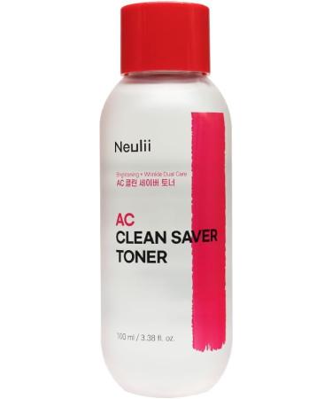 NEULII AC Clean Saver Toner 3.38 fl oz.(100ml) - Face Toner for Acne | Toner for Oily Acne Prone Skin | Tea Tree Toner Face | Acne Toner for Sensitive Skin Toner Acne | Acne Toner for Face Acne - Buy Online on GoSupps.com