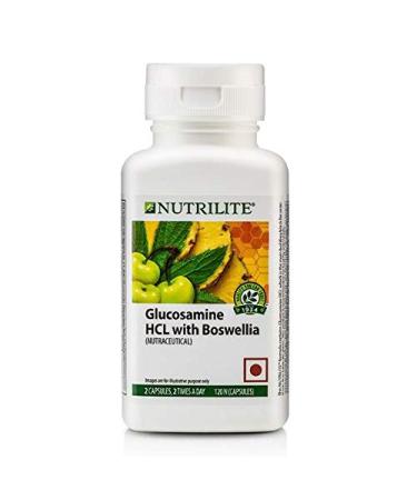 Nutrilite Glucosamine HCL with Boswellia 120 Capsules Pack of 2 Bottles
