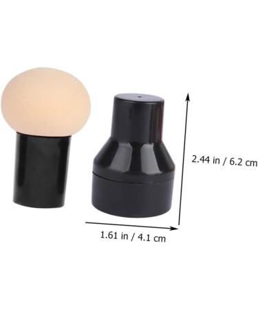 Housoutil 6sets Mushroom Head Puff Facial Sponges Hand Brush Soft Bristles Makeup Pad Beauty Sponges Triangle Puffs for Loose Blending Sponge Makeup Tools Hydrophilic Polyurethane Make up - Buy Online on GoSupps.com