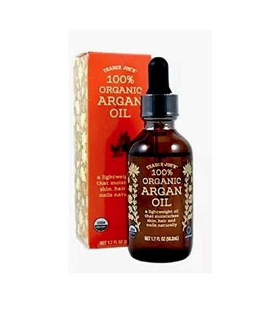 TRADER JOES 100% Organic ARGAN OIL 1.7 Oz - A Lightweight Oil That Moisturizes Skin, Hair and Nails Naturally - Buy Online on GoSupps.com