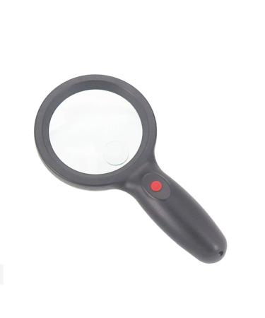 Handheld Light Portable Pocket Reading Newspaper HD Double Lens 10 Times Old Student Child Hand Magnifying Glass 115X220mm Made in China
