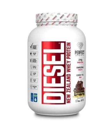 PERFECT Sports Diesel Whey Protein Powder | New Zealand Grass-Fed & Pasture Raised - 2 LB (Chocolate Obsession)