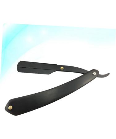 Fomiyes Men's Razor - Safe Folding Razor with Wooden Handle | Barber-Steel Eyebrow Knife for Grooming - Buy Online on GoSupps.com