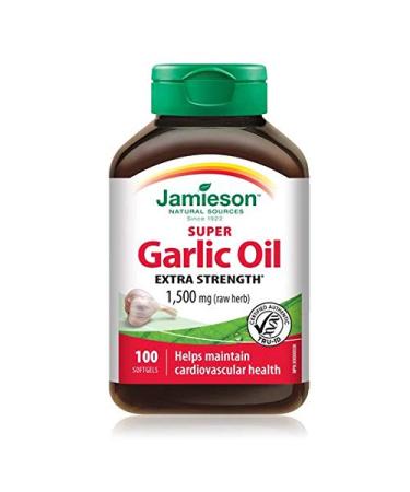Jamieson Super Garlic Oil 100 softgels