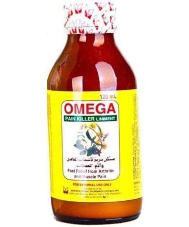 Omega Pain Killer Liniment 120ml - Fast-Acting Relief for Aches and Pains - Buy Online on GoSupps.com