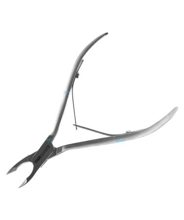 YNR Nail Corner Pliers Convex Cutting Edge Toenail Podiatry Tool German Forged 14.5 cm rustproof sterilizable Cutter Nail Nippers to Cut Thick Toe Nails - Hospital Grade - Spring