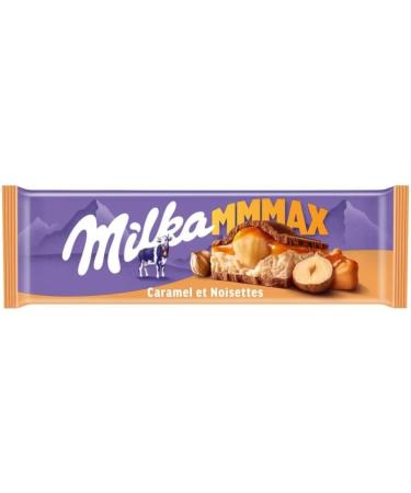 MILKA - Xl Caramel And Whole Hazelnuts 300G - Pack Of 4 - Buy Online on GoSupps.com