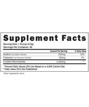 Steel Supplements ATP-Fusion - Optimized Absorption Creatine Monohydrate | Bloat Free Workout Supplement for Faster Recovery | 40 Servings - Buy Online on GoSupps.com