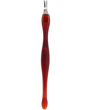 Cuticle Trimmer Pusher Dead Skin Nipper Remover Set with Stainless Steel V-Shaped Fork for Manicure/Pedicure - Buy Online on GoSupps.com