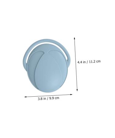 Hemoton Silicone Shampoo Brush for Babies and Kids - Blue - Buy Online on GoSupps.com