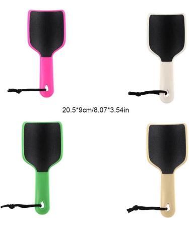Dajidafu Foot File U Shaped Curved Callus Remover Groove Design Colossal Feet Scrubber Exfoliates Dead Body Home Beauty Rose Red - Buy Online on GoSupps.com