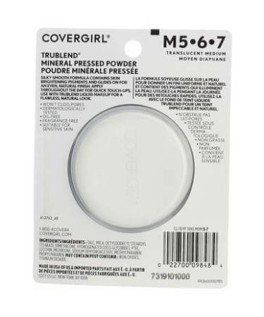 Cover Girl Trublend Pressed Powder 09848 - Translucent Medium | 4med - Buy Online on GoSupps.com