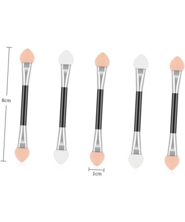 Mikinona 50pcs Eyeshadow Applicator Eyeshadow Brush Sponge Dual Sided Eyeshadow Brush Eye Spoolie Brush - Buy Online on GoSupps.com