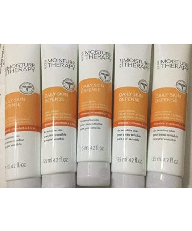 Avon Moisture Therapy Daily Skin Defense Hand Cream Lot of 5