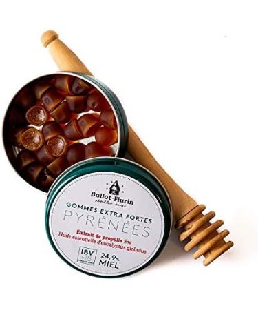 Ballot-Flurin - Extra Strong Pyrenees Gums - Honey & Black Propolis - Made in France - 30g - Buy Online on GoSupps.com