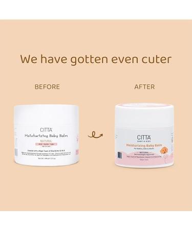 CIT_TA Moisturizing Baby Balm - Nourishing 8 Natural Oils & Shea Butter for Dry & Sensitive Skin | 100 gm | Ideal Baby Moisturizer - Buy Online on GoSupps.com