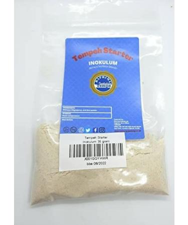 Tempeh Starter/Ragi Tempe/Live Culture/inokulum-Non GMO-Halal-35 gram