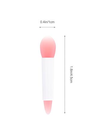 30pcs Silicone Lip Brush Set - Lip Mask Lipstick & Lip Balm Applicators - Perfect for Makeup & Eyeshadow - Pink - Buy Online on GoSupps.com