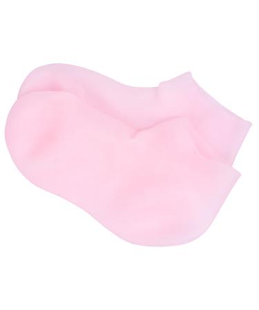 Ipetboom 1 Pair Protective Socks Gel Sock Feet Repair Socks Heels Moisture Socks Spa Socks Feet Care Womens Socks Preserve Moisture Sock Elasticity High Heels Sebs Pink Women's