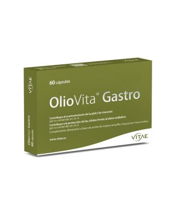 Vitae Vitae Oliovita Gastro 60 Capsules | Digestive Care | Sea Buckthorn (High in Omega7) | Intestinal Mucosa | Hydration Revolutio