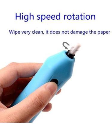 TEN-WIN Labor-Saving Clean Automatic Rotation Sketch Upgrade Electric Eraser Blue - Buy Online on GoSupps.com