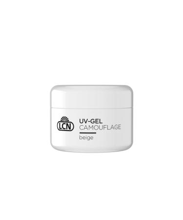 LCN Makeup Gel Beige - UV Nail Polish Builder Gel - Vegan Cruelty Free and HEMA Free - 10ml