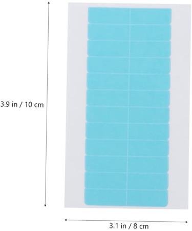 6 Sheets double sided adhesive hair extension hair extension tabs invisible tape hair extension Adhesive Hair Extension Tape wig adhesive tape lace wig pu Reissue block replace - Buy Online on GoSupps.com