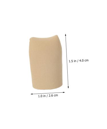 10 Pairs Hand Toe Protector Sleeves - Gel Lined Closed Toe Caps for Corns & Foot Comfort - Anti-Wear Toe Protectors - 4x2.6cm | International Shipping - Buy Online on GoSupps.com