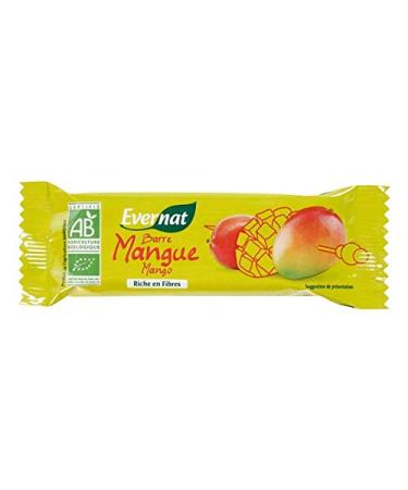 SET OF 4 MANGO BARS - 4 X 40G, EVERNAT, UNIT