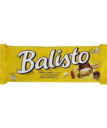 Balisto - Bars With Milk, Honey And Almonds - The Pack Of 166G - Degressive Price - Gift Option