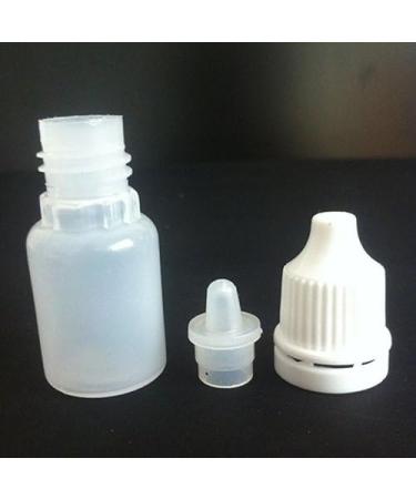 5 x 100ml Squeeze Bottles - Empty Flexible Plastic Bottles for Eye Drops - International Shipping Available - Buy Online on GoSupps.com