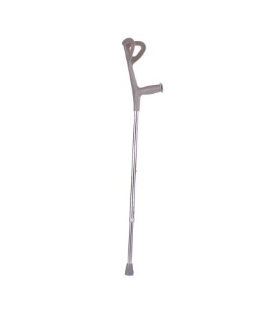 Crutch Aluminum Alloy Elbow Crutches Walking Aids Sprains of Lower Limbs Use by Fractured People White Warm Life Bathing in Sunlight