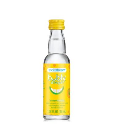 SodaStream Bubly Drops (Lemon, 40ml) Lemon 1.36 Fl Oz (Pack of 1)